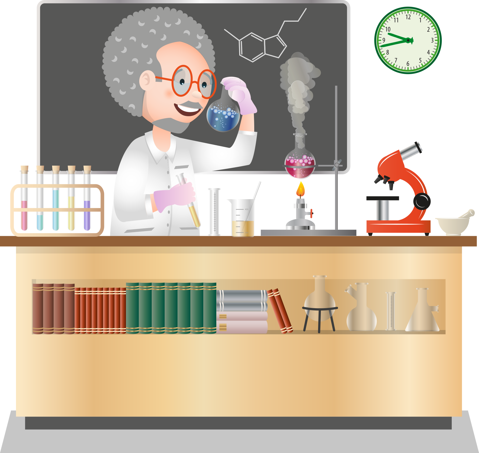 What is the mole ratio in a chemical reaction?