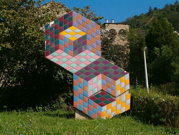 Op art. Vásárhelyi Győző (Victor Vasarely).