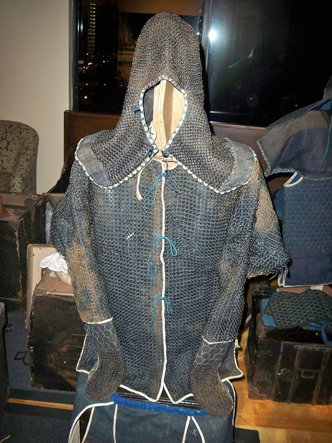 Antigua armadura ninja.